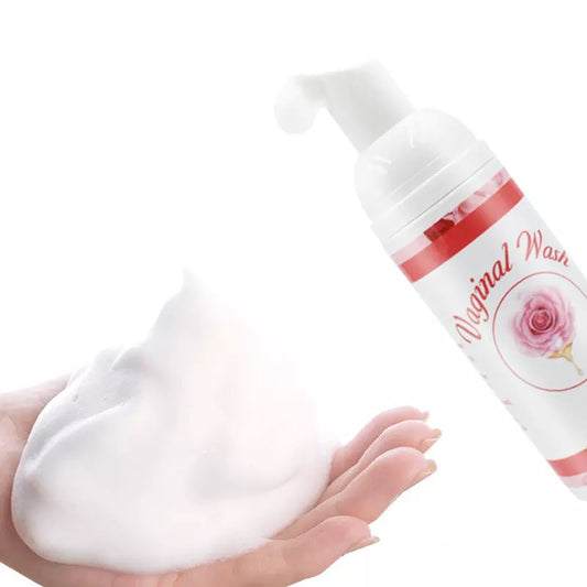 Mousse de toilette intime