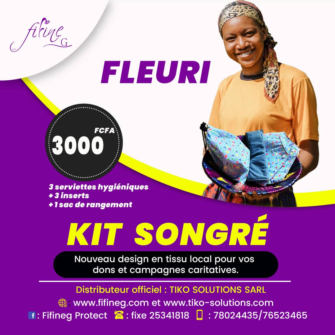 KIT SONGRE : GHM /Serviettes hygiéniques lavables