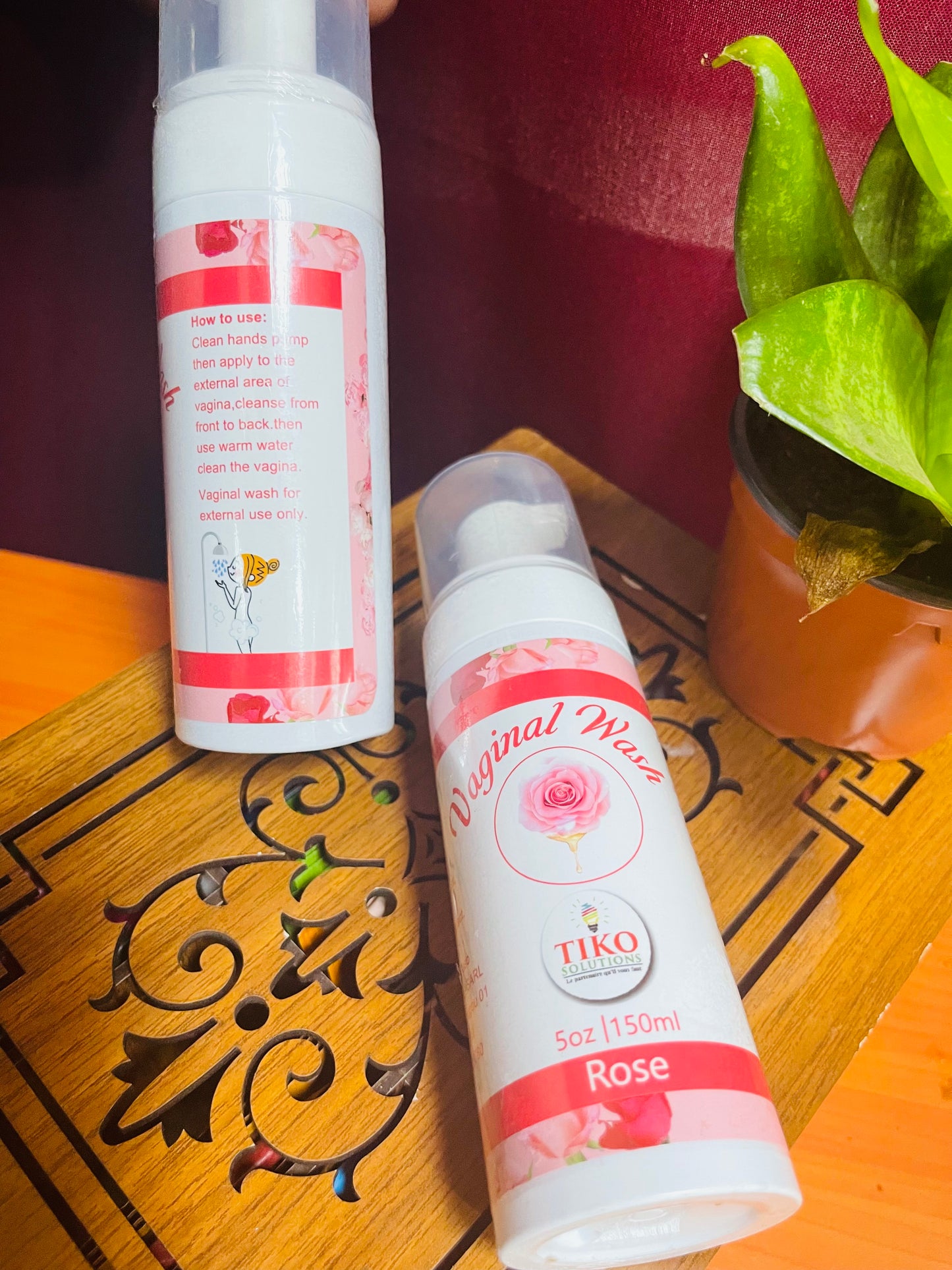 Mousse de toilette intime