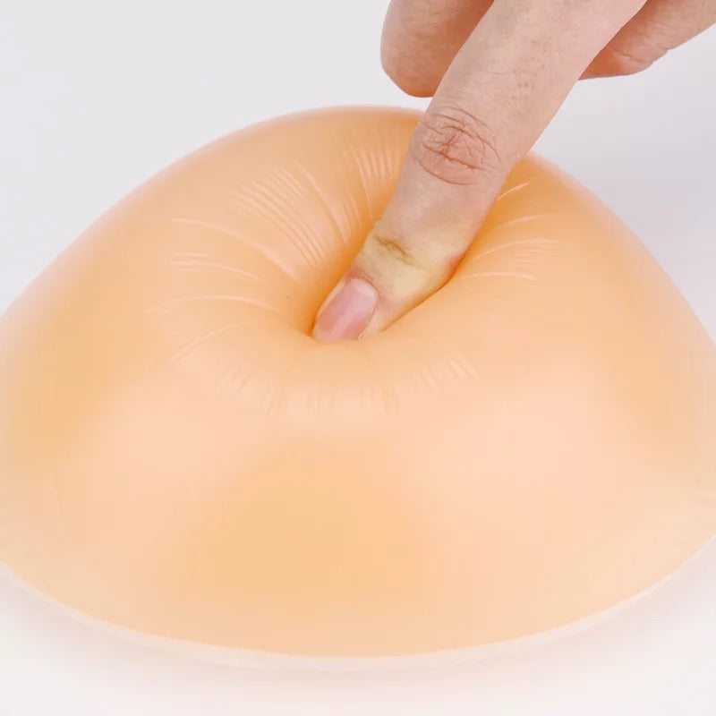 Faux sein en Silicone avec housse après Mastectomie Prothèse Mammaire