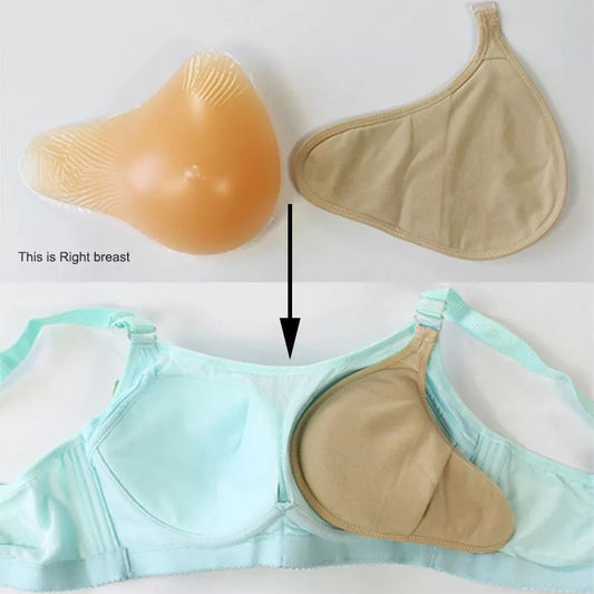 Housse avec crochet de soutien-gorge pour prothèse Mammaire (faux sein)