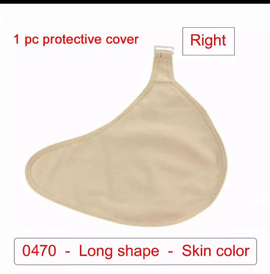 Housse avec crochet de soutien-gorge pour prothèse Mammaire (faux sein)